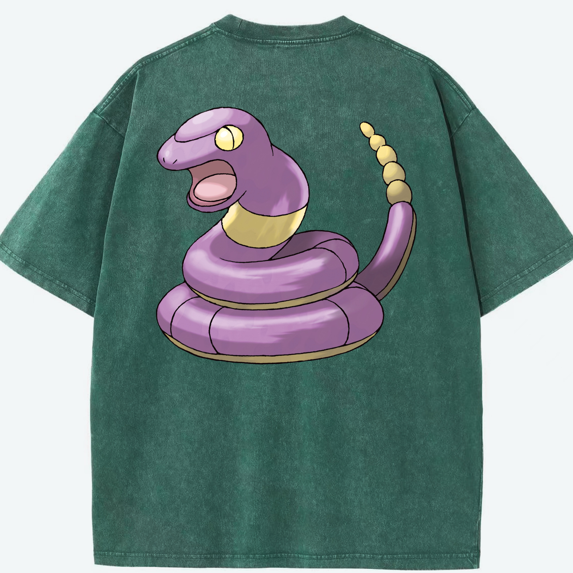 （画像用） ポケットモンスター Pokémon 綿100% ヴィンテージ風 半袖Tシャツ（背面プリント）